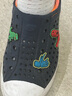 SkechersSkechers斯凱奇童鞋一腳蹬包頭涼鞋春夏季男中童洞洞鞋406810L 曬單實(shí)拍圖