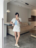 CAMILA KSENIA阿甘鞋女士2025新款夏季百搭輕便薄款透氣小白鞋休閑運動鞋子品牌 卡其色 36 曬單實拍圖