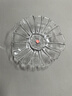 高斯（Glass）水晶玻璃透明水果盤客廳家用北歐式結(jié)婚禮創(chuàng)意高級高檔輕奢干果盆 小荷果盤 曬單實拍圖