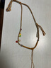 巫記五路財(cái)神項(xiàng)鏈藏式手工編織棉鞋八股編織吊墜項(xiàng)鏈唐卡掛繩 藏式項(xiàng)鏈繩【帶五路財(cái)神吊牌】 曬單實(shí)拍圖