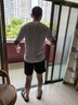 速干衣運(yùn)動(dòng)服套裝男休閑兩件套夏裝透氣T恤短袖短褲跑步籃球服男 白色-單套 2XL 【135-150斤】 曬單實(shí)拍圖