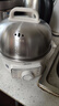 美的（Midea）煮蛋器蒸蛋器雙層家用電煮鍋小型電蒸鍋防干燒不銹鋼便攜式家用MZ-ZDE16T72 雙層 MZ-ZDE16T72 曬單實(shí)拍圖