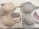 Spring Maternity喜臨哺乳文胸孕婦哺乳內(nèi)衣產(chǎn)后喂奶防下垂夏季時(shí)尚聚攏不勒胸 柔膚白哺乳文胸（不含內(nèi)褲） XL-XXL 曬單實(shí)拍圖