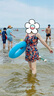 宜膚泳衣女保守大碼胖mm顯瘦遮肚泡溫泉連體裙式海邊度假泳裝 橙色XL 曬單實拍圖