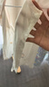 棉芹（MianQin）蘑菇兔新生兒夏季薄款純棉連體衣初生新兒哈衣男女寶寶爬服和尚服 蘑菇兔（短袖連體衣） 90cm 【建議寶寶體重：19-24斤】 曬單實(shí)拍圖