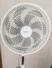 美的（Midea）【颶風(fēng)節(jié)能】七葉柔風(fēng)立式電風(fēng)扇/家用輕音落地扇/臺(tái)式小型風(fēng)扇/大風(fēng)力遙控定時(shí)搖頭風(fēng)扇 SAH35BSJ 曬單實(shí)拍圖
