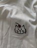 佐丹奴短袖T恤女夏季純棉可愛動(dòng)物頭像刺繡圓領(lǐng)上衣13325324 曬單實(shí)拍圖