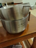 三四鋼飯盒泡面碗304不銹鋼帶蓋食品級(jí)成人快餐杯飯缸中小學(xué)生個(gè)人專(zhuān)用 大飯碗+菜格+大湯杯 曬單實(shí)拍圖