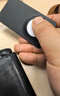 貝爾金（BELKIN）適用AirTag鑰匙扣 書包掛扣 airtags保護卡扣 追蹤器別扣 硅膠耐臟防摔殼 MSC019 黑色  曬單實拍圖
