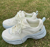 安踏兔子鞋休閑鞋女鞋夏季厚底增高網(wǎng)面透氣復(fù)古潮流百搭老爹鞋運(yùn)動(dòng)鞋 曬單實(shí)拍圖