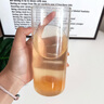 捷熠雞尾酒杯莫吉托玻璃杯酒杯調(diào)酒柯林杯套裝工具高球長飲杯子高顏值 400ml圓口直身玻璃杯 曬單實拍圖