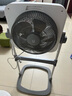 美的（Midea）電風(fēng)扇 鴻運(yùn)扇家用升降式轉(zhuǎn)頁(yè)扇宿舍辦公室風(fēng)扇定時(shí)五葉輕音節(jié)能電扇臥室客廳落地扇 KYT30-23SJ 曬單實(shí)拍圖