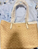 蔻馳（COACH）【品牌直供】女士CITY 33經(jīng)典標(biāo)志大號(hào)托特包單肩CV976IMXDM 曬單實(shí)拍圖