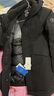七匹狼羽絨服男士中長款冬裝防寒保暖連帽風(fēng)衣外套男裝三防鴨絨夾克衣服 曬單實(shí)拍圖