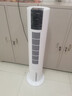 TADEKERU2025新款空調扇制冷家用靜音可移動(dòng)落地冷氣電風(fēng)扇臥室小型冷風(fēng)機家用水冷無(wú)葉塔扇立式落地冷風(fēng)扇 【機械款】雪峰白 曬單實(shí)拍圖