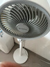 艾美特（AIRMATE）【小暴風(fēng)】空氣循環(huán)扇大風(fēng)量搖頭電風(fēng)扇家用臺(tái)式落地扇升級(jí)加高換氣輕音柔風(fēng)小風(fēng)扇 FA18-X115 曬單實(shí)拍圖
