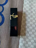 圣羅蘭（YSL）黑管鏡面愛心唇釉610口紅滋潤化妝品生日禮物女送女友 曬單實(shí)拍圖