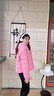 波司登25年輕薄羽絨服女短款90絨連帽菱格保暖防風(fēng)外套B250135316 曬單實(shí)拍圖