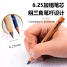 LYRA 德國(guó)原產(chǎn)藝雅鉛筆Ferby原木粗桿鉛筆 學(xué)齡前兒童學(xué)生寫字幼兒園寶寶專用加粗大三角鉛筆 短桿 3支  送筆套+卷筆刀 曬單實(shí)拍圖
