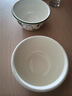 歐麗家 家居搪瓷米飯碗兒童可愛(ài)盤(pán)碟家用組合創(chuàng  )意碗盤(pán)單個(gè)面碗 16cm特厚翻邊【草莓蛋糕】 曬單實(shí)拍圖