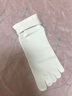 BIBK日本品質(zhì)四季款五指襪子男女純棉全棉運(yùn)動(dòng)防臭吸汗黑色中筒 男士純棉黑色裝 5雙 曬單實(shí)拍圖