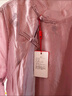 皮爾卡丹（pierre cardin）國(guó)際大牌天絲連衣裙女裝夏季2025新款香云紗刺繡寬松新中式旗袍裙 淺紫色 M 101-115斤 曬單實(shí)拍圖