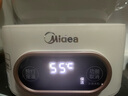美的（Midea）花漾0膠水全玻璃全自動養(yǎng)生壺 多功能煮茶壺 母嬰燒水壺恒溫電熱水壺煮茶器花茶壺1.2L YS12B102 曬單實拍圖