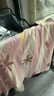 果殼（Gukoo）睡衣女夏季新款卡通插肩袖短袖女士家居服套裝 芭蕾粉套裝 XL 曬單實(shí)拍圖