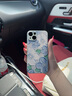 素洛新款桃花蘋果iPhone15promax手機殼16proy液態(tài)小羊皮13防摔高級感14男女8plus情侶12保護(hù)殼11全包 遠(yuǎn)峰藍(lán)【桃花】 iPhone 13 曬單實拍圖