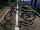 永久公路車自行車成人700C賽車變速男女青少年學生城市通勤單車腳踏車 消光黑 單速【燕把 碟剎】 曬單實拍圖