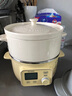 北鼎（Buydeem）中式家用陶瓷盤 蒸鍋配件 1.5L陶瓷汽鍋蓮露白 曬單實(shí)拍圖