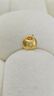 周六福足金胖福袋黃金吊墜男女款生日禮物計(jì)價(jià)A0413270不含鏈約2.47g 曬單實(shí)拍圖