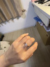 DREUD色莫桑石鉆戒1克拉經(jīng)典情侶對(duì)戒男女求結(jié)婚戒指情人節(jié)七夕送女友 50分莫桑鉆戒（GRA證書+禮盒） 開口可調(diào)節(jié)（刻字其它聯(lián)系客服） 曬單實(shí)拍圖