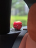 汽車擺件蘋果裝飾品 網(wǎng)紅玩偶 仿真創(chuàng)意可愛車載水果車外車尾車頂 “蘋蘋”安安【紅蘋果】 曬單實拍圖