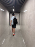 李寧雙肩包男女同款健身大容量反光拼接書包ABST298 曬單實拍圖