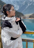 啄木鳥(niǎo)沖鋒衣男女夏季新款戶外登山防水防風(fēng)休閑工裝夾克三合一春秋外套 2366白色【單外套+送墨鏡】 XL 【建議體重135-150斤】 曬單實(shí)拍圖