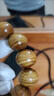 玉海云瑤四川金絲楠木手串男盤(pán)玩爆滿(mǎn)水波龍膽紋佛珠陰沉木烏木綠料18mm 曬單實(shí)拍圖