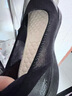 斯凱奇（Skechers）女鞋夏季時(shí)尚透氣淺口單鞋復(fù)古鞋子女低幫一腳蹬平底通勤鞋104199 全黑色/BBK 38.5 曬單實(shí)拍圖