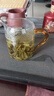 雅集月牙茶隔玻璃公道杯辦公家用過(guò)濾茶杯泡茶杯琥珀把手400ml 曬單實(shí)拍圖