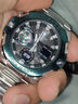 卡西歐（CASIO）【七夕禮物】男表G-SHOCK鋼鐵堅(jiān)韌之心太陽(yáng)能藍(lán)牙潮流運(yùn)動(dòng)電子表 GST-B400CD-1A3暗綠新色-太陽(yáng)能 曬單實(shí)拍圖