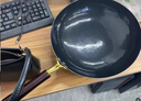 易卡狄日本品牌章丘手工鐵鍋炒鍋不粘鍋老式手工鍛打無(wú)涂層炒菜鍋家用 【宗師級(jí)】黑鍋（已開(kāi)鍋） 36cm 曬單實(shí)拍圖