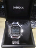 卡西歐（CASIO）小方塊金磚銀磚G-SHOCK運動GMW-B5000太陽能六局電波日韓表送禮物 GMW-B5000D-1PRN咨詢客服享折扣 曬單實拍圖