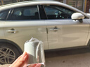 珠光白珍珠白汽車(chē)貼刮痕貼紙劃痕遮擋車(chē)貼白色漆面后視鏡保險杠 珍珠白【1米*5厘米】 曬單實(shí)拍圖