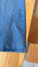 TOMMY HILFIGER25新款春夏女裝純棉休閑通勤半松緊腰A字牛仔半身裙44389 牛仔藍(lán)1A7 36 M 曬單實(shí)拍圖