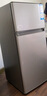 海爾（Haier）冰箱小型二門辦公室迷你小冰箱節(jié)能直冷家用租房家電冷藏冷凍超薄雙開門省電小型冰箱 118升、360°立體制冷、低溫補(bǔ)償 曬單實(shí)拍圖