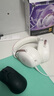 iKF V11 Pro7.1四模游戲耳機(jī)藍(lán)牙無線頭戴式7.1環(huán)繞音效有線電競專用無畏契約fps聽聲辨位三角洲 粉白 曬單實(shí)拍圖