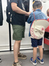 kocotreekk樹兒童防曬帽防紫外線寶寶遮陽帽夏季男童女童太陽帽沙灘大帽檐 曬單實(shí)拍圖