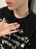 京蔻迪520禮物送男友實(shí)心999足銀三生三世許愿石吊墜項鏈男款掛墜情人節 無(wú) 曬單實(shí)拍圖