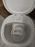 VCJ洗衣機(jī)半全自動(dòng)迷你洗衣機(jī)小型洗脫一體小型家用母嬰內(nèi)衣褲洗襪子神器兒童單身人宿舍出租房 新4.5KG【立體水洗去污*定時(shí)降噪快洗】珍珠白 曬單實(shí)拍圖