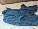 無(wú)印良品（MUJI） IDEE 女式 人字紋 連體褲 女士褲子  GAD59C4S 深藍(lán)色 L  (165/88A) 曬單實(shí)拍圖